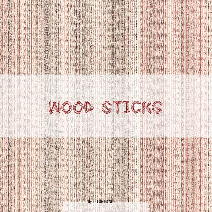wood sticks example